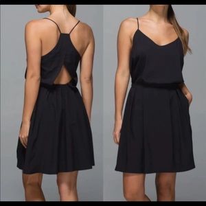 Black Lululemon City Dress  Size:8